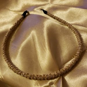 Brand New Gold Rhinestone Crystal Headband